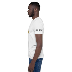 Black & Gold Collection - Mens White and Black Tee