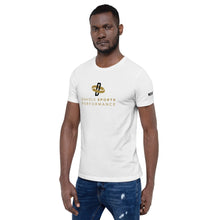 Load image into Gallery viewer, Black &amp; Gold Collection - Mens White and Gold Tee