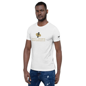 Black & Gold Collection - Mens White and Gold Tee