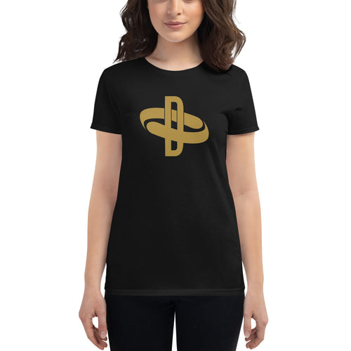Black & Gold Collection - Womens Black Tee