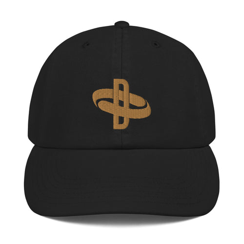 Black & Gold Collection Hat - Black
