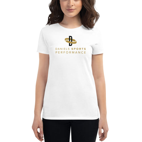 Black & Gold Collection - Womens White Tee