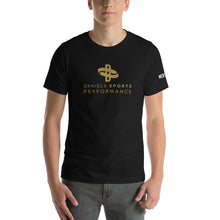 Load image into Gallery viewer, Black &amp; Gold Collection - Mens Black Tee