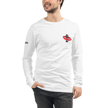 Load image into Gallery viewer, Mens Long Sleeve Tee - White